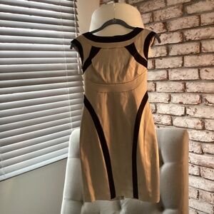 Size 2 gold and black dress